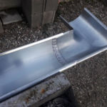 gouttière zinc Gouttière en zinc naturel