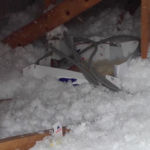 Hauteur de laine soufflée Isolation en laine soufflée