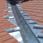 Noue en zinc Réfection d'une noue en zinc